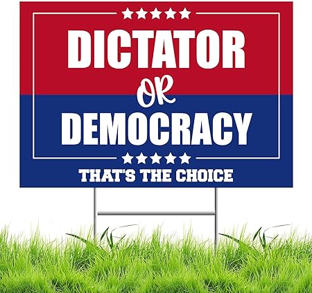 Syndicats européens du jeu vidéo unissent leurs forces pour lutter contre l'exploitation des travailleurs 8 71f9Y1fcjCL. AC SX450 No Kings Protest Yard Signs Dictator or Democracy Yard Sign Double Sided Corrugated Plastic Outdoor Lawn Garden Sign with Metal H Stake 18x12