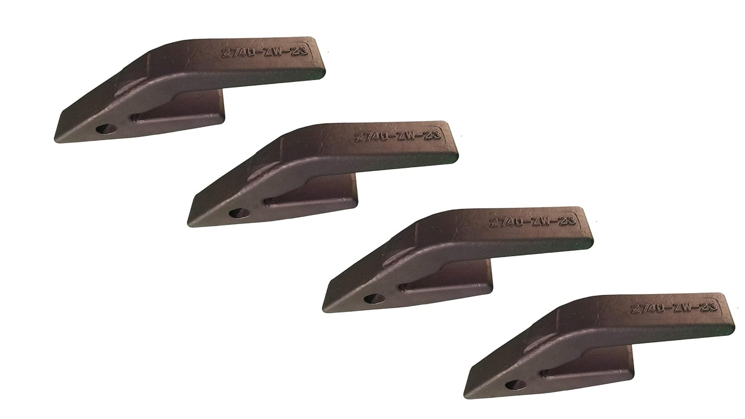 Backhoe/Skid Steer Bucket Weld-on Shank - Fits 23, 230 Teeth - 2740-ZW-23 (1)