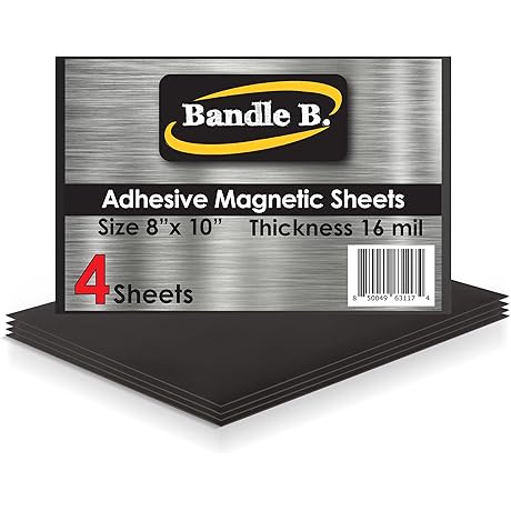 Bandle B. Magnetic Sheets: Easy Solution for Displaying Your Memories and Creations