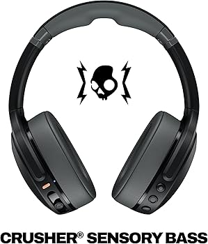 Skullcandy Crusher Evo ブラック ワイヤレスヘッドホン Amazon.com: Skullcandy Crusher Evo Wireless Bluetooth