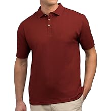 SCOTTeVEST Polo Shirt for Men - 3 Hidden Pockets - Breathable Moisture Wicking T-Shirt for Travel & More