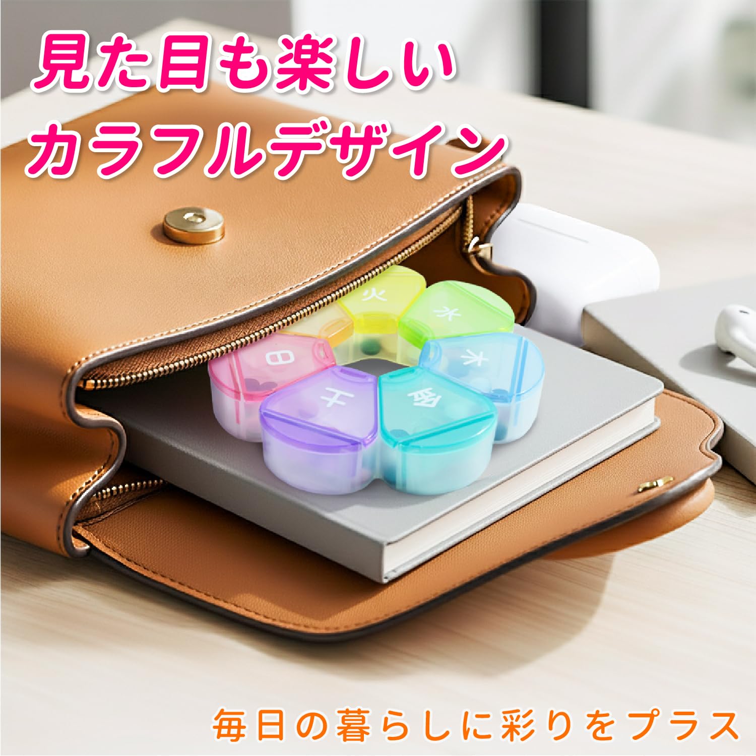 Amazon.co.jp: 着想堂【花形デザインで1週間をスマート管理】1週間分