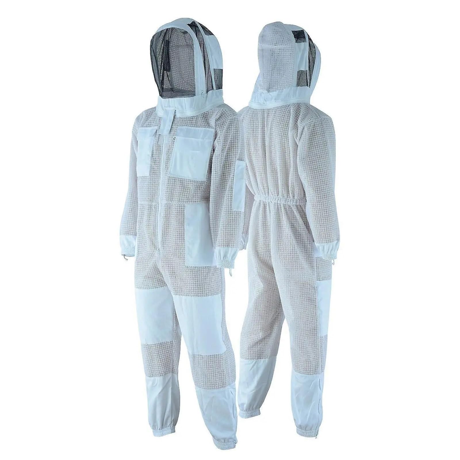 Strumenti per l'apicoltura, Tuta Da Apicoltore Traspirante A Tre Strati, Professionale Con Maschera Facciale E Protezione For Recinzione