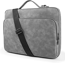 MOCA Laptop Shoulder Bag With Handle for 13 13.3 14 Inch Case Compatible with MacBook Pro 14,MacBook Air/pro 13-13.3 Inch and Most Popular 13-14 Notebooks,Spill-Resistant Briefcase (Grey, 13-14.2)