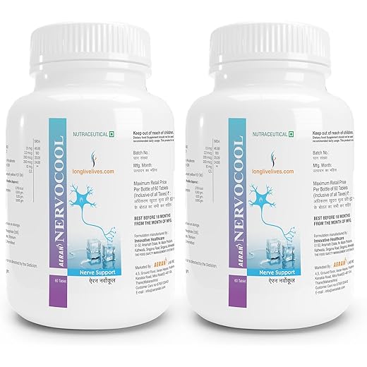 Nervocool Nerve Support Supplement 120 Tablets