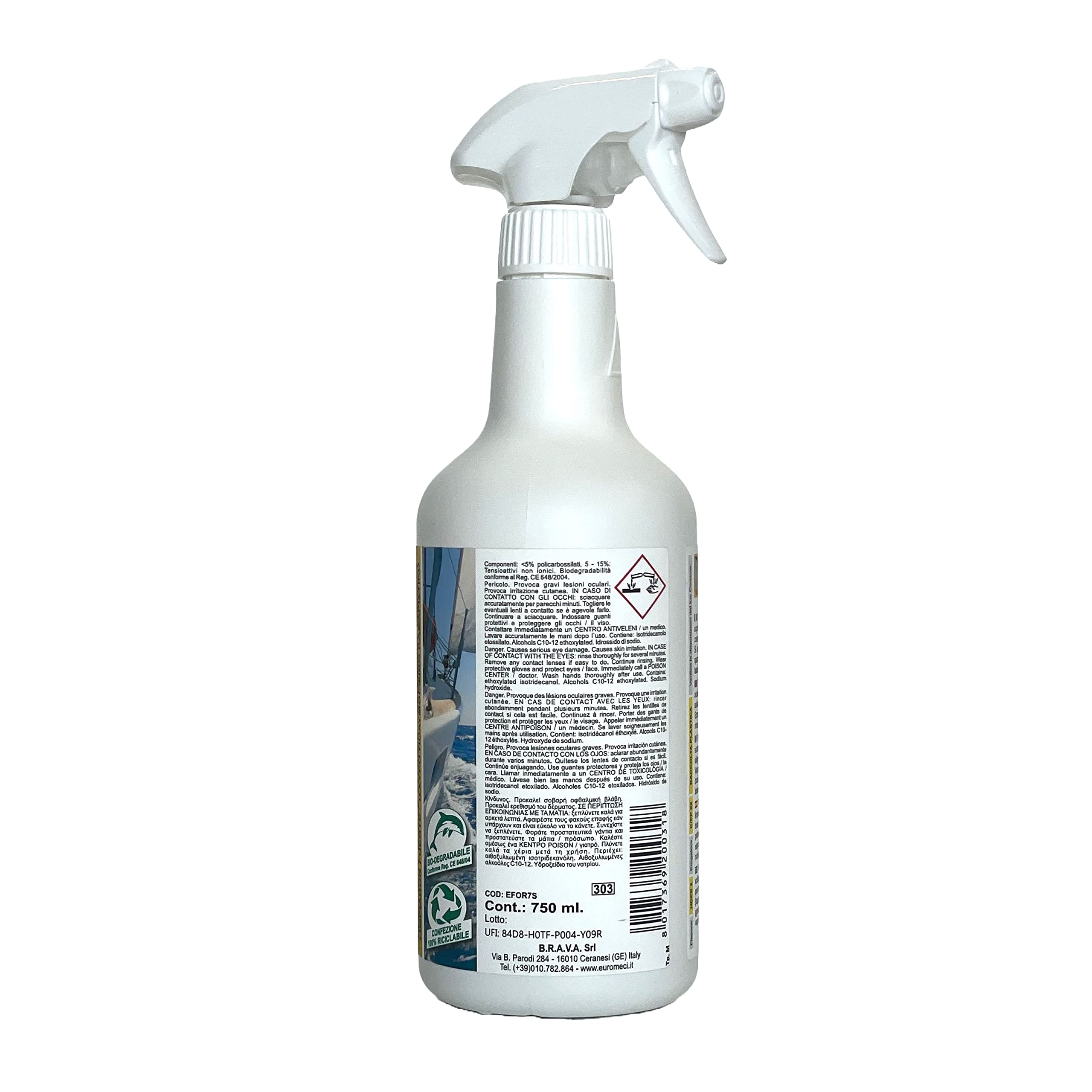 NAUTICCLEAN 07 - Produit De Nettoyage Et D'entretien (détails à Préciser Selon Usage)