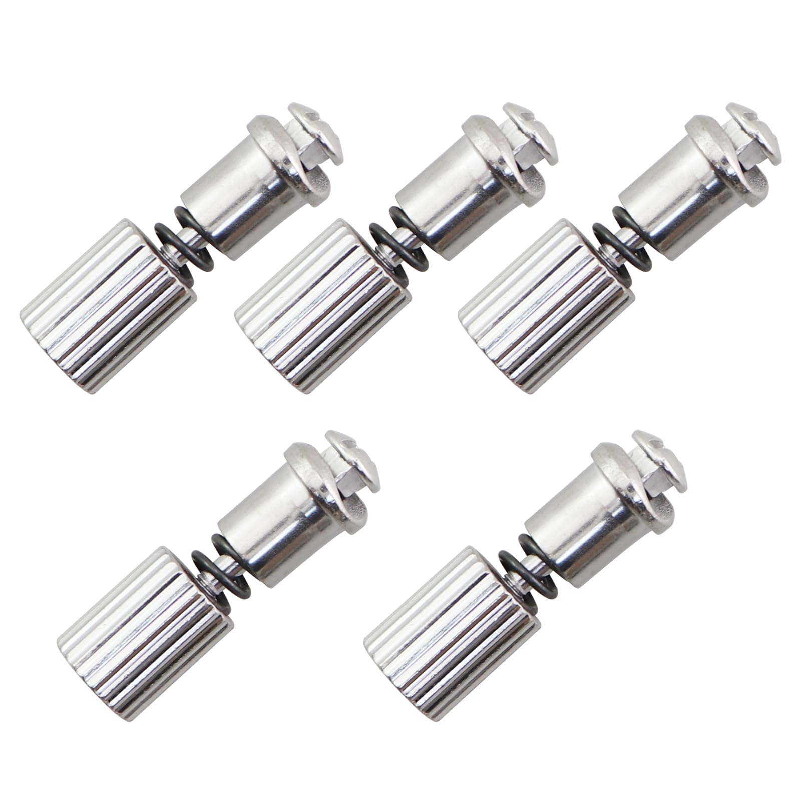 5PCS Sewing Machine Presser Foot Easy Change Bracket Screw Clamp Spring Foot Clamp 1.26x0.39 inch Adjustable Flat Bed Presser Foot Change Industrial Sewing Machine Accessories-image-5