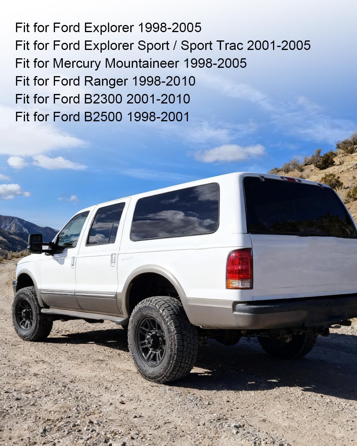 Front Sway Bar Stabilizer Links Fit for Ford Explorer 1998-2005 Explorer Sport Sport Trac 2001-2005 Mountaineer 1998-2005 Ranger 1998-2010 B2300 2001-2010 B2500 1998-2001 Replace K700542 K7275 K80080