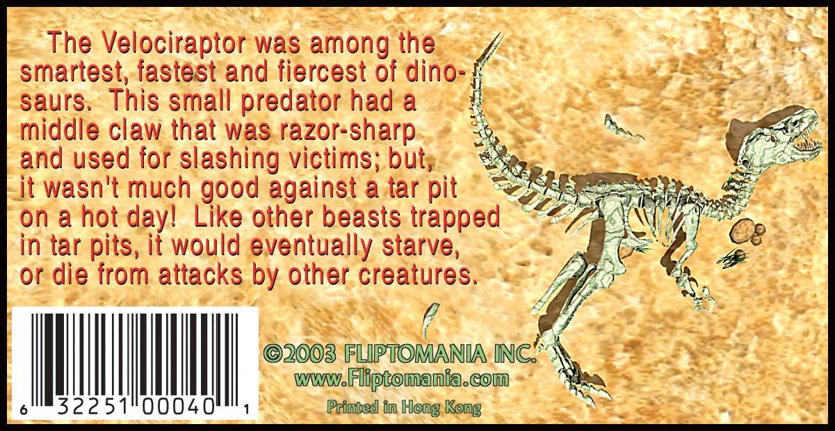 Fliptomania Dinosaurios Flipbooks