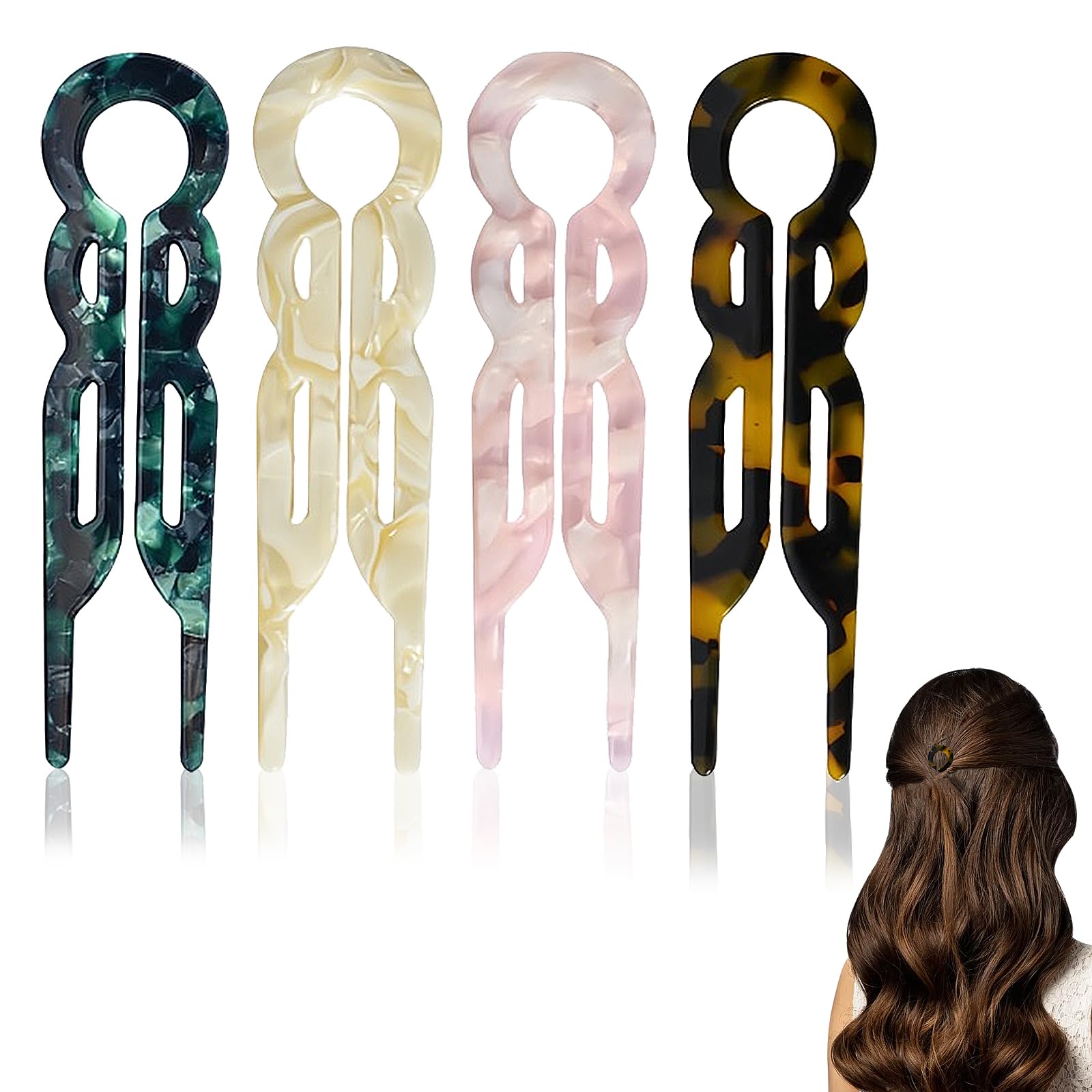 4 PCS French Hair Pin