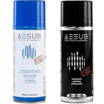 AESUB 3D Scanning Spray Blue and Black