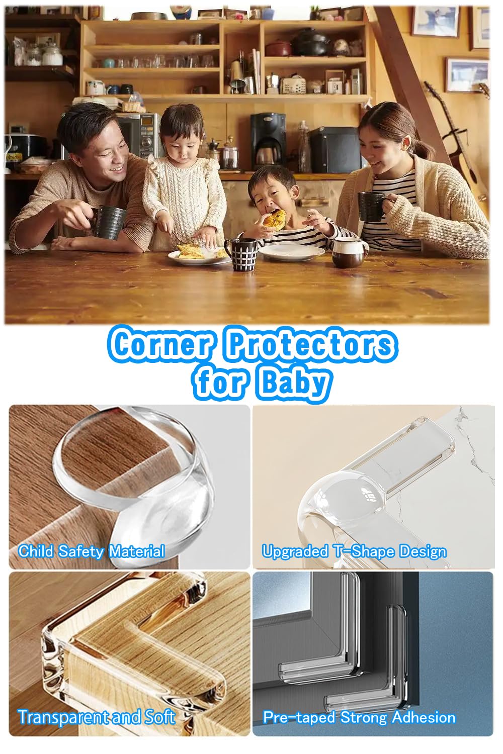 Corner Protectors for Baby Pack of 26 - Image 2