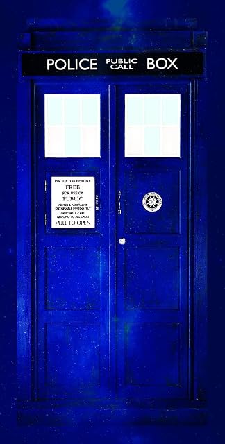 DOCTOR WHO Tardis Cotton Beach Bath Towel 70 x 140cm