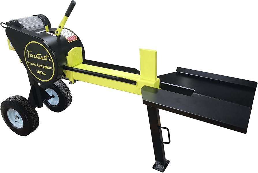 Amazon.com : FORESTWEST 11097, 18Ton Kinetic Log Splitter, 13.6