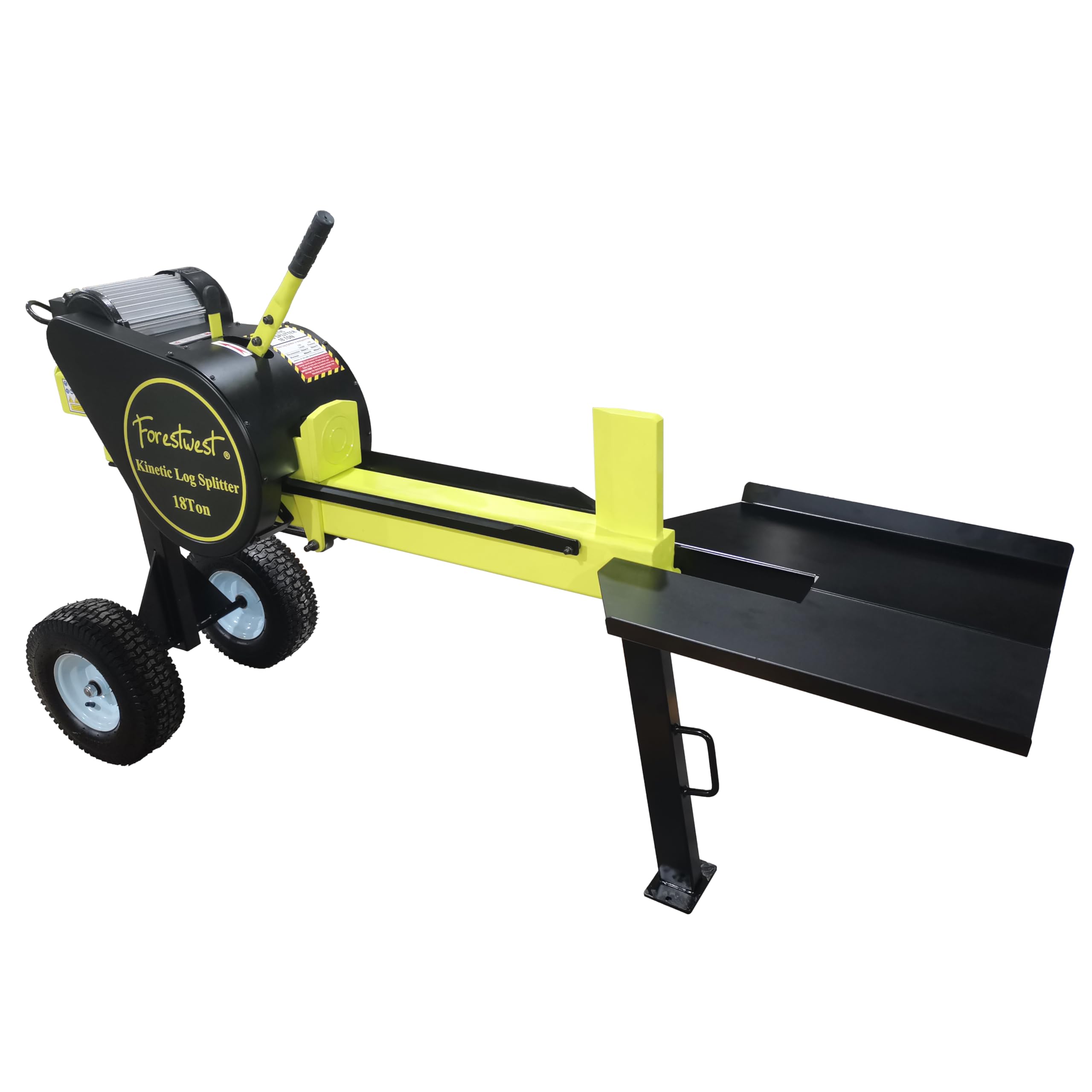 FORESTWEST 11097, 18Ton 2HP Kinetic Log Splitter, Electric Fast