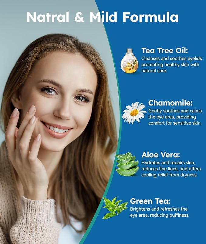 60-Count Eyelid Cleansing Wipes