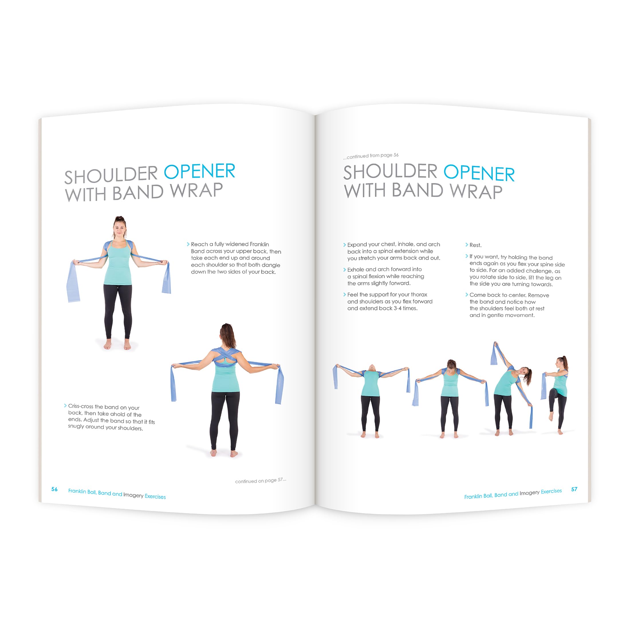 Franklin Method® Exercices de balle, de bande et d'imagerie pour épaules détendues et flexibles, cou et thorax