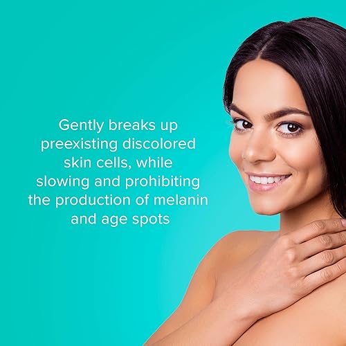 Miniatura 3 de ClarityRx Brighten It Solución de ácido láctico 10%, tratamiento facial exfoliante natural a base de plantas para manchas oscuras, decoloración y