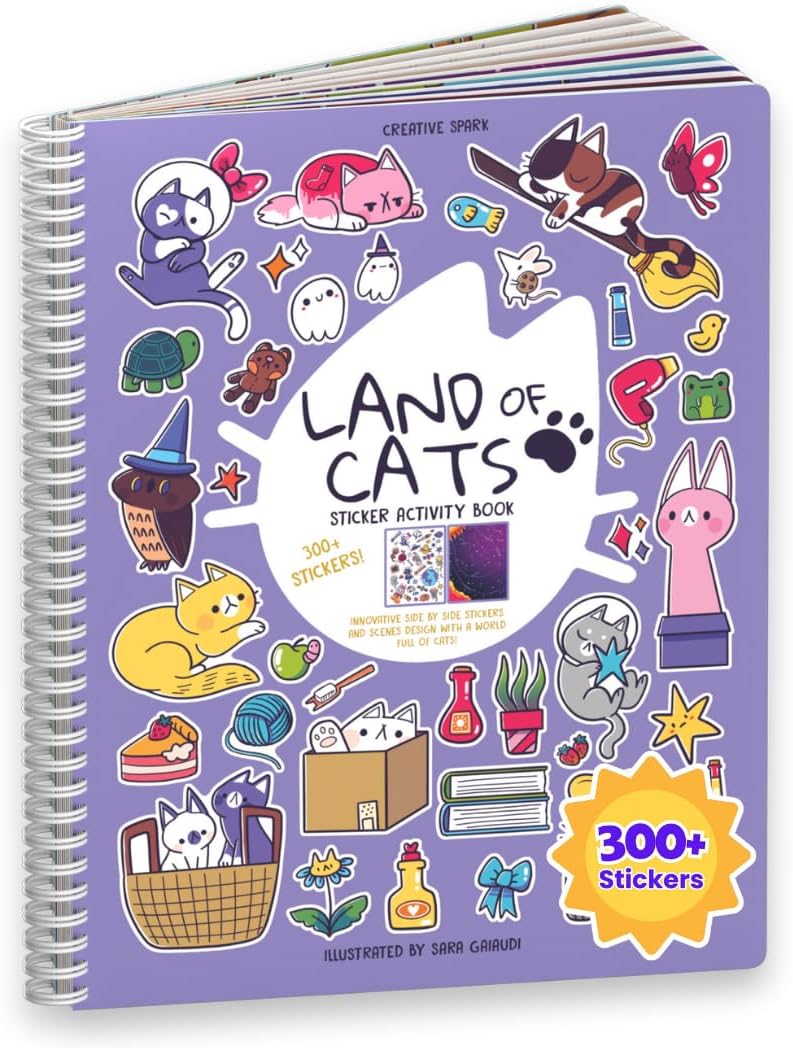 CUPKINStickerbook: Land of Cats