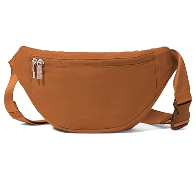 Baggallini Swift Belt Bag Sling Handbags B lite Caramel, Nylon/Polyester