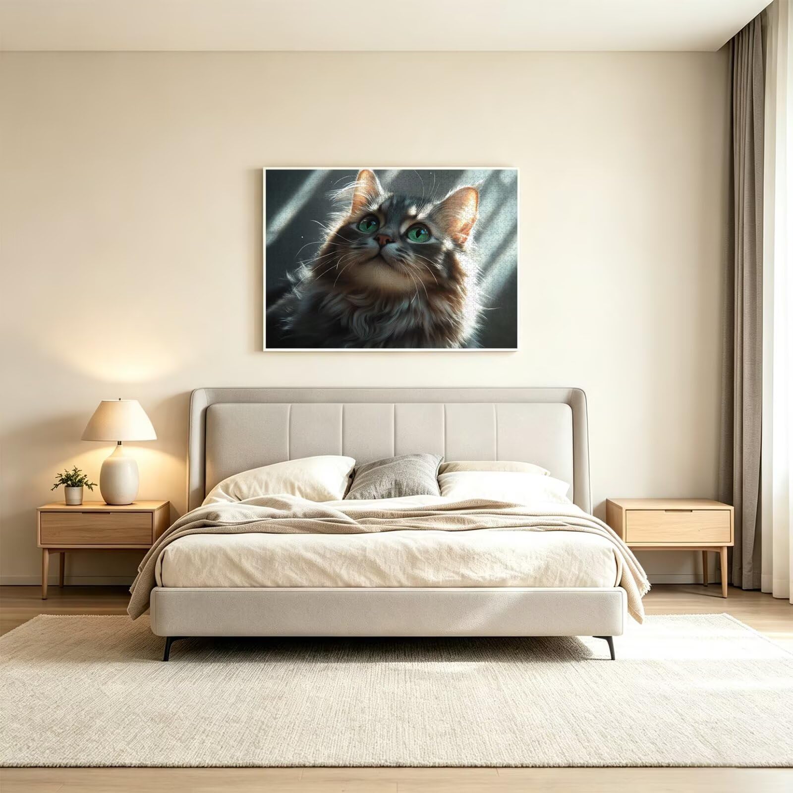 5000 sztuk puzzli dla dorosłych, gry rodzinne, kot zwierzę, n-496