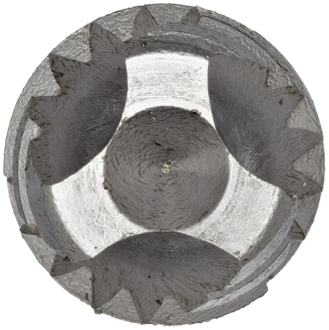 Dormer EX006G Powdered Metal Steel Spiral Flute Threading Tap, Gold Oxide Finish, Round with Square End Shank, Modified Bottoming Chamfer, M4-0.70mm Thread Size (Pack of 1)