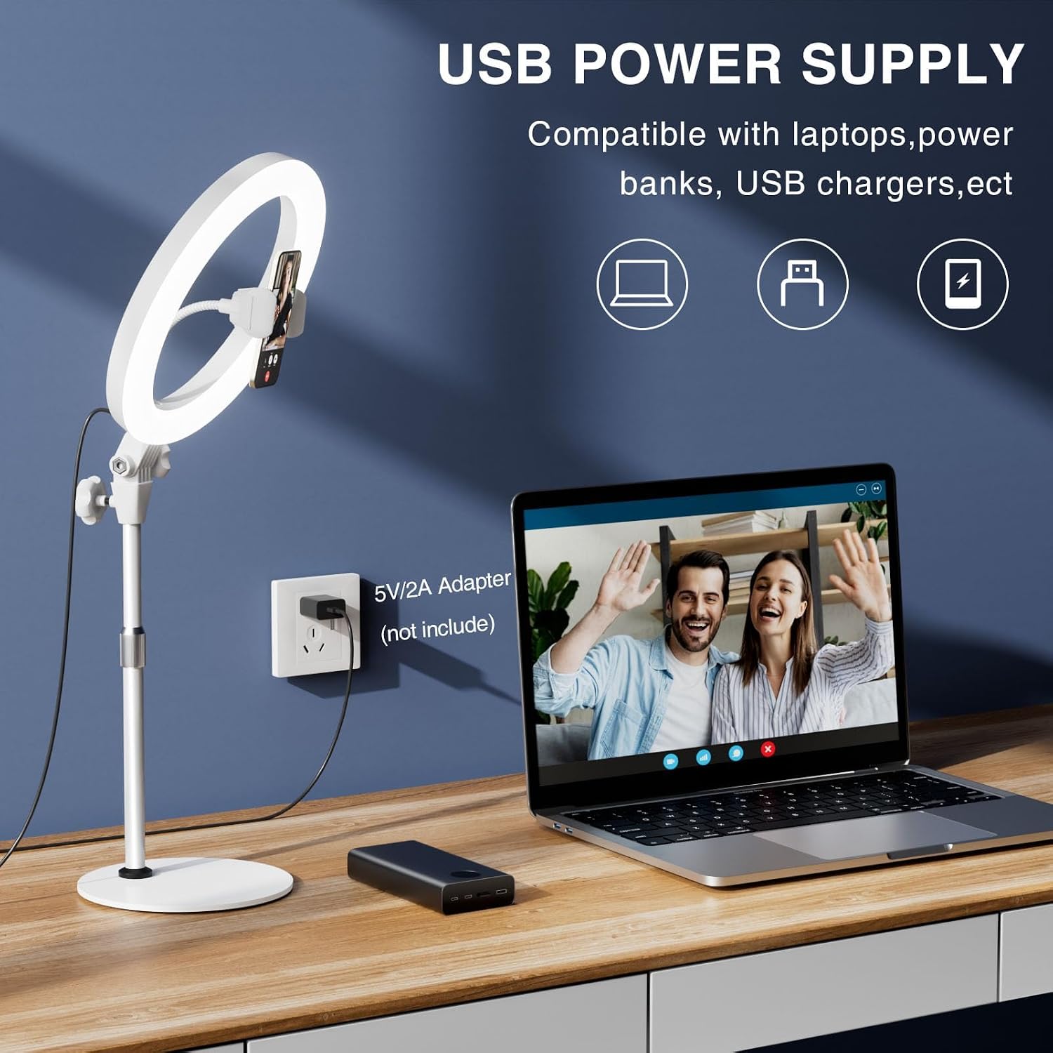 Ring Light with Stand, Zoom Lighting for Computer Video Conference, Video Calls, Home Office, Lighting for Video Recording 12 71f9ckFJHLL. AC SL1500
