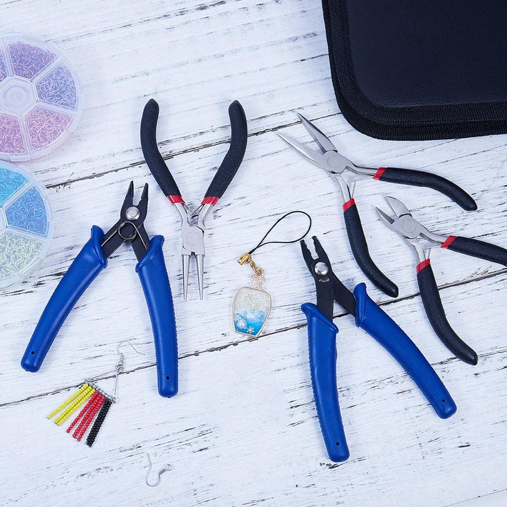 Lot de 5 pinces pour bijoutier - Outils de coupe