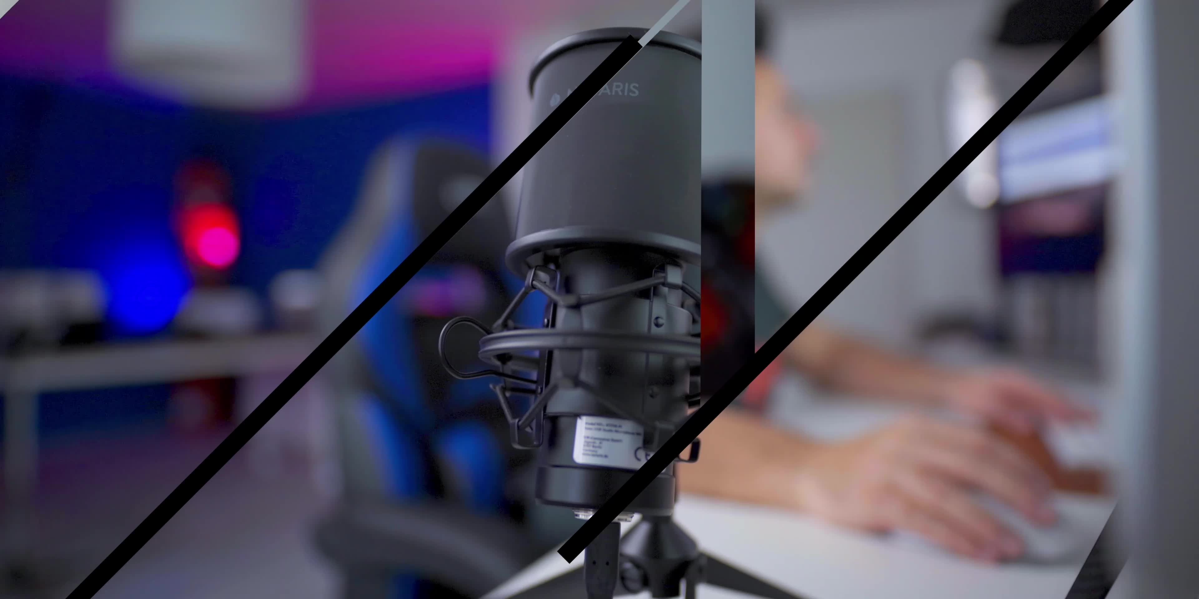 Navaris SM-01 Studio USB Kondensator Mikrofon - mit Popschutz Spinne Stativ - 25mm Kapsel - 20Hz-20kHz… – Bild 8