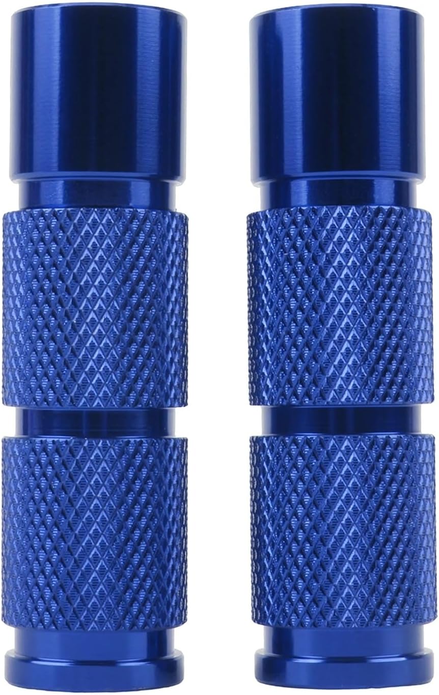 Compatible for Yamaha,Compatible for Honda Universal CNC Aluminum Motorcycle Foot Pegs for ATV Dirt Bike(Orange)