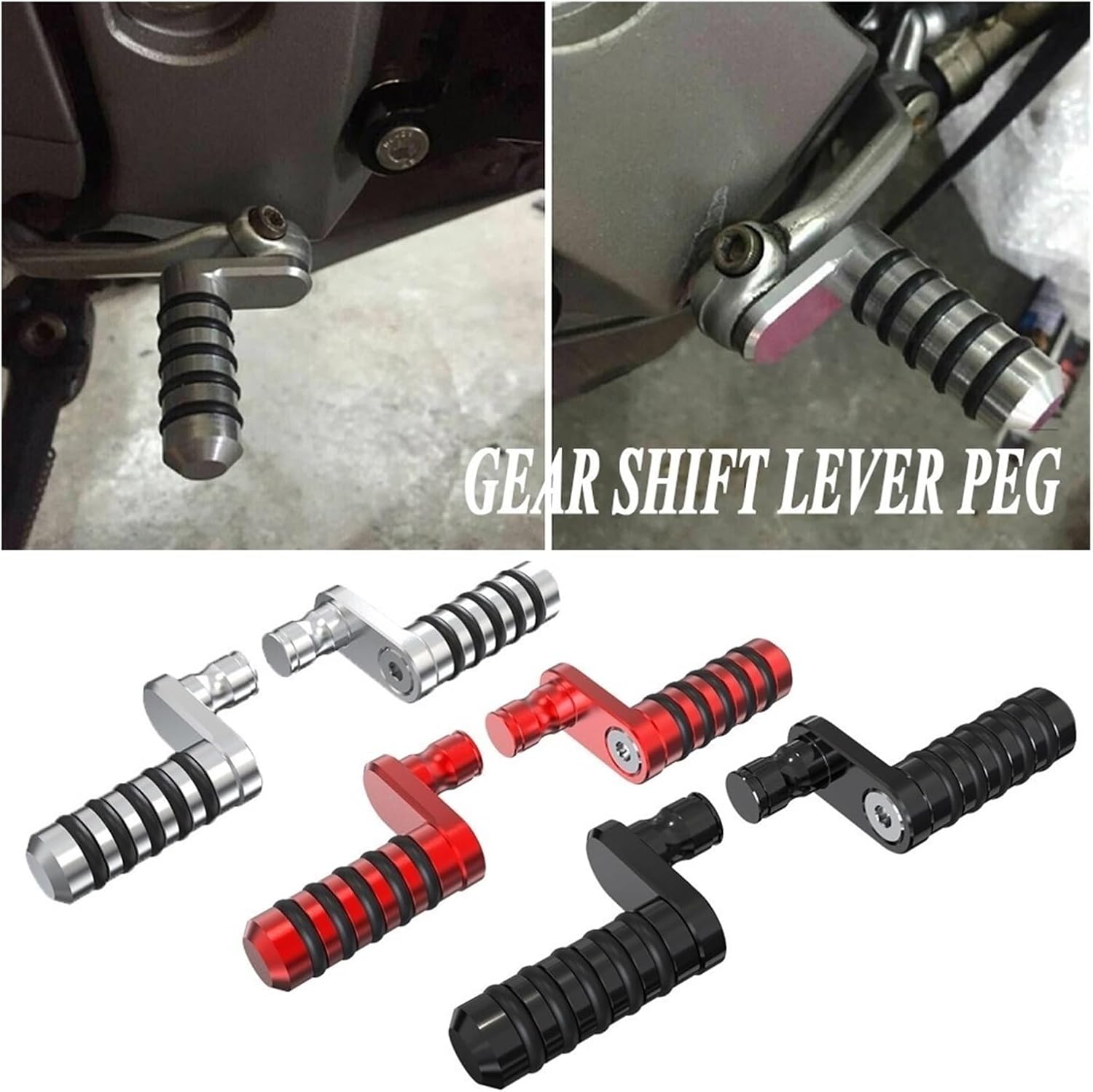 Fit For Aprilia Dorsoduro 750 900 Caponord 1200 Shiver 750 900 Tuono 125 RS4 rcycle Brake Pedal Pins/Shift Lever Toe Floor Boards(4)