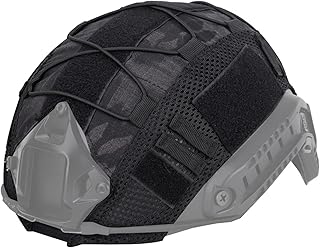 THE WHITE SHOP Helmet Cover for Fast Helmet Tactical Helmet Cover for Paintball Airsoft Helmet Without Helmet