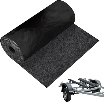 Boat Trailer Bunk Carpet, 12Inch x 13Ft Marine Carpet for Boats