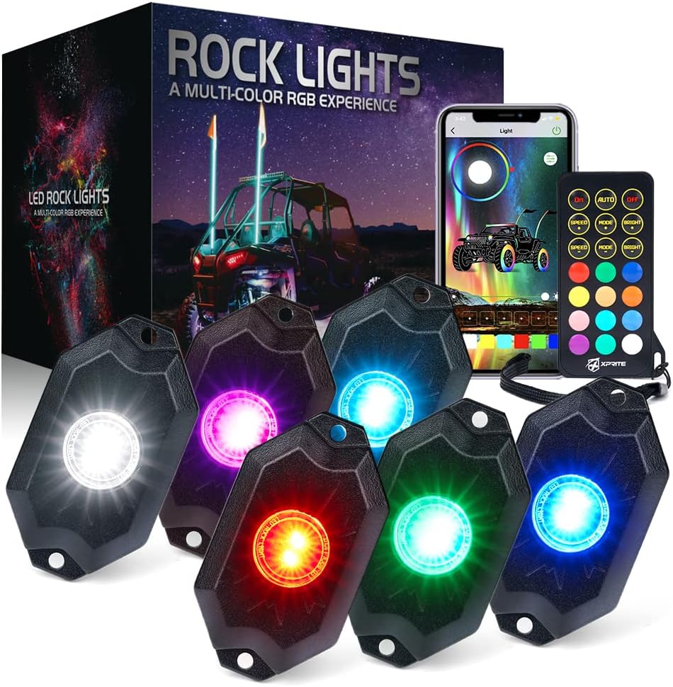 Top 10 Best Led Rock Lights In 2021 Reviews | Buyer's Guide - Foto 9