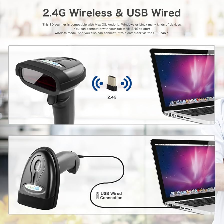 Amazon.co.jp: NETUM バーコードリーダー USB 1D バーコード