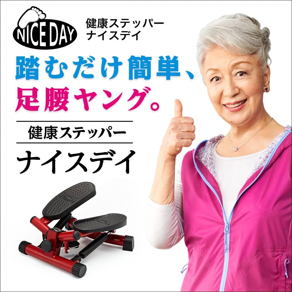 ナイスデイ　健康ステッパー専用ハンドル&マット　説明書付 ショップジャパン 健康ステッパー ナイスデイ 専用ハンドル