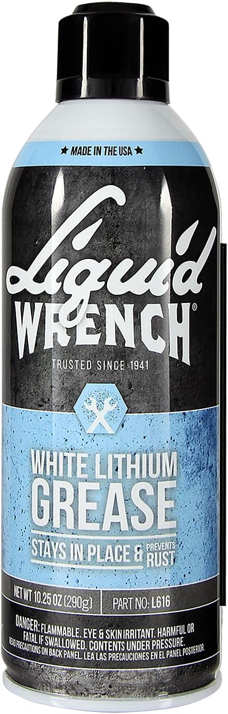 Liquid Wrench L616-12PK White Lithium Grease - 10.25 oz., (Case of 12)