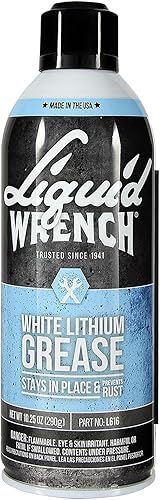 Miniatura 6 de Liquid Wrench Grasa de litio, color blanco  8 oz, Blanco