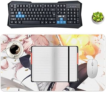 Amazon.co.jp: デスクマット マウスパッド ブルーアーカイブ ブルアカ