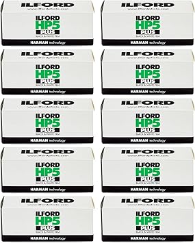 10 Rolls Ilford HP5 400 120 Film