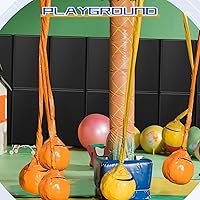 Vista 7 de Liliful Protector de pared para gimnasio, protector de pared, duradero, impermeable, para cancha de baloncesto, con cinta de doble cara