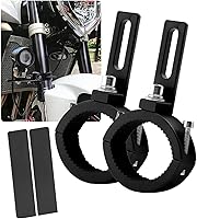 Vista 1 de Soportes de montaje para proyector de motocicleta, abrazadera de tubo de motocicleta, abrazadera de montaje de señal de giro, soporte de luz