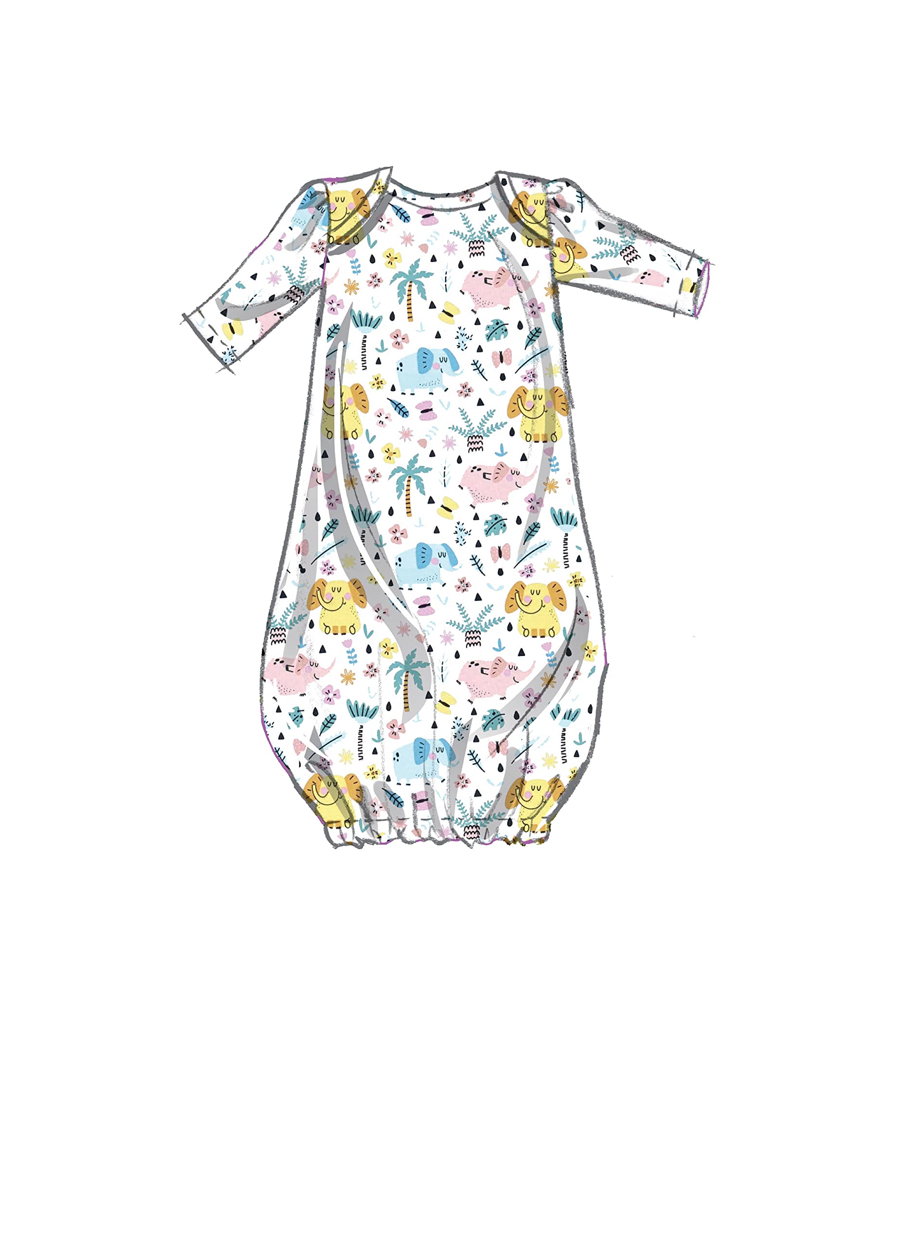 Cartamodello McCalls M8265YA5 – Abbigliamento Sportivo Per Bambini (Taglie NB-XL), Difficoltà Media
