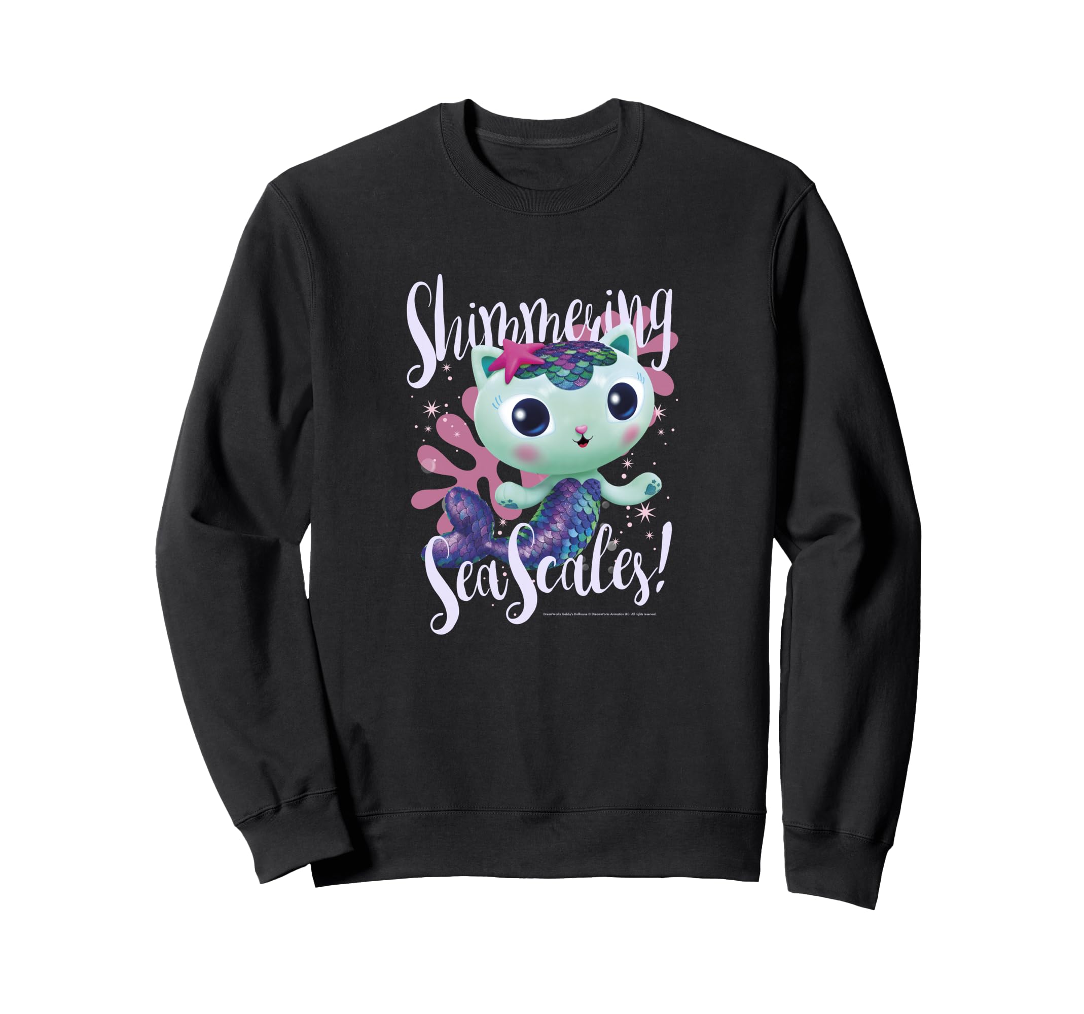 Sweatshirt Gabby's Dollhouse Mercat pull coton doux pour peau sensible - 2
