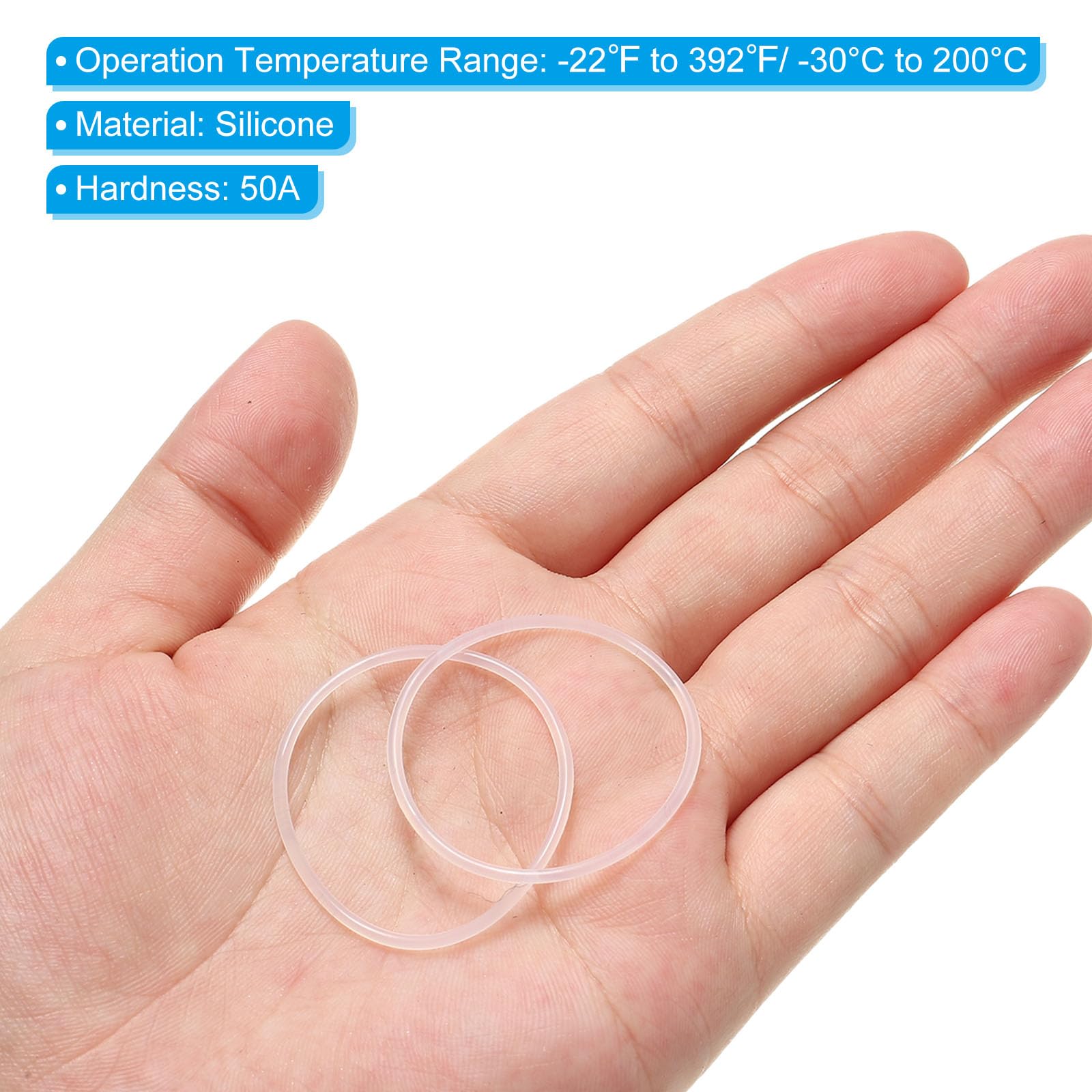 10 O-Rings Gomma Nitrile 37x32x2.5mm - Guarnizioni Per Rubinetti E Idraulica - Foto 11