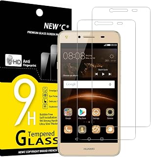 NEW'C Schutzfolie für Huawei Y5 II, Huawei Y5 2 für Panzerglas