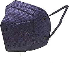 Obbocare - Mascarillas FFP2 Con 5 Capas. Mascarilla FFP2 Homologada Con Certificado CE. Envasadas Individualmente. Fabricadas En España. Color Azul Marino. Caja De 20 Unidades