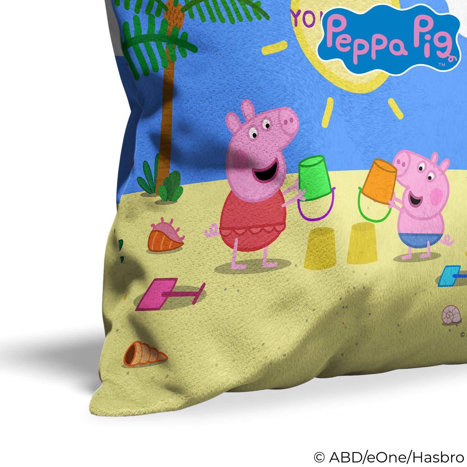 PICANOVA - Peppa Pig Pillow - Cushion With Name - Custom