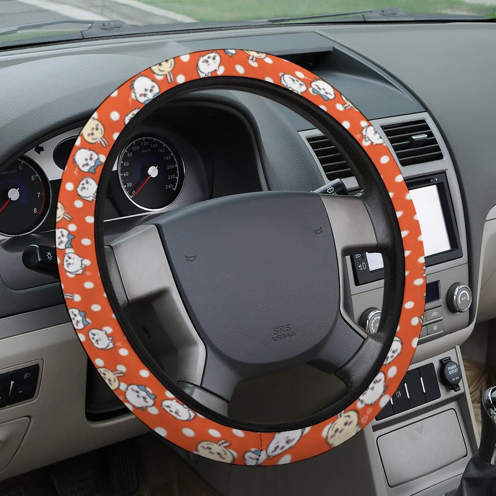 Amazon.co.jp: Chiikawa Steering Wheel Cover, For Light Vehicles
