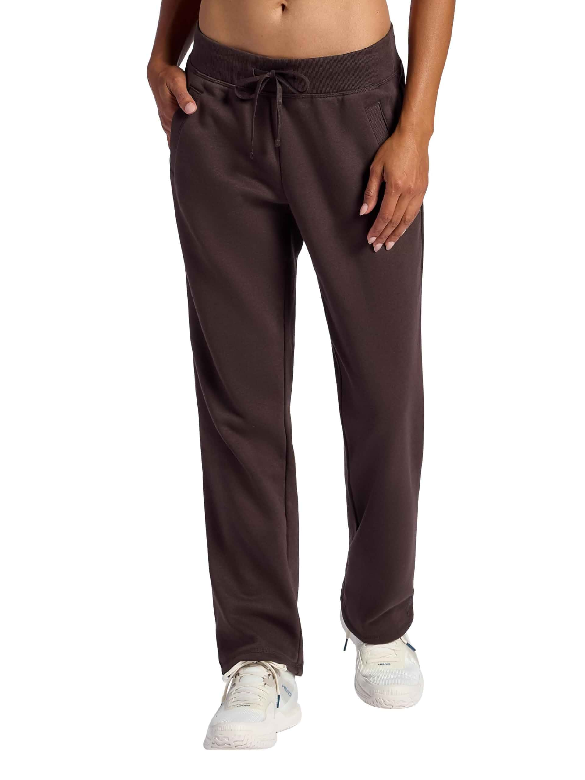 Head Women's Straight Leg Pant, Relaxed Fit, Midweight Fleece Material Sweatpants